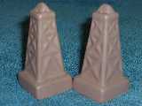 Type 1 Derrick shakers glazed dusty rose